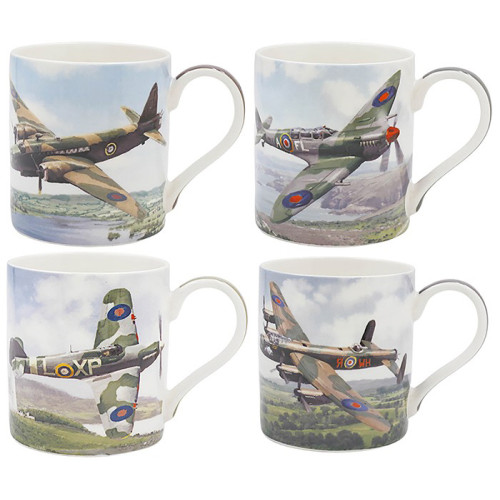 Fine China Mug (Boxed) - Classic Planes (4 asstd.) (NEW)