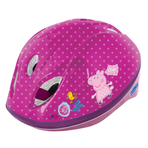 Peppa Pig Safety Helmet (Fits heads size 48 to 52cm) (E.O.L.) - SAVE 50% !!