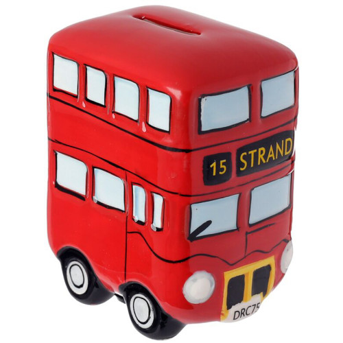 Routemaster Bus Ceramic Money Box 11cm