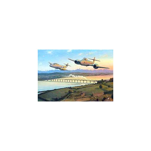 Eric Bottomley Print: Meteors Over The Severn (17" x 24") (E.O.L.) - SAVE 25% + !!