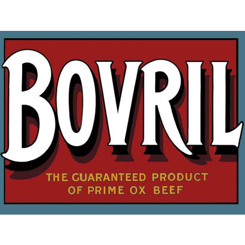 Mini Metal Sign (FH): Bovril (E.O.L.) - SAVE 15%