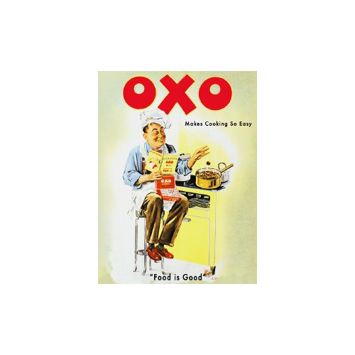 Mini Metal Sign (FH): Oxo