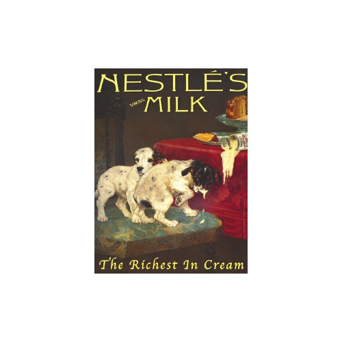 Mini Metal Sign (FH): Nestles Milk (E.O.L.) - SAVE 25%