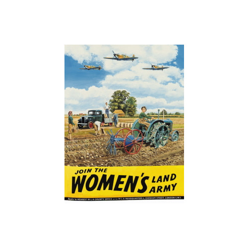 Mini Metal Sign (MW): Join The Women's Land Army