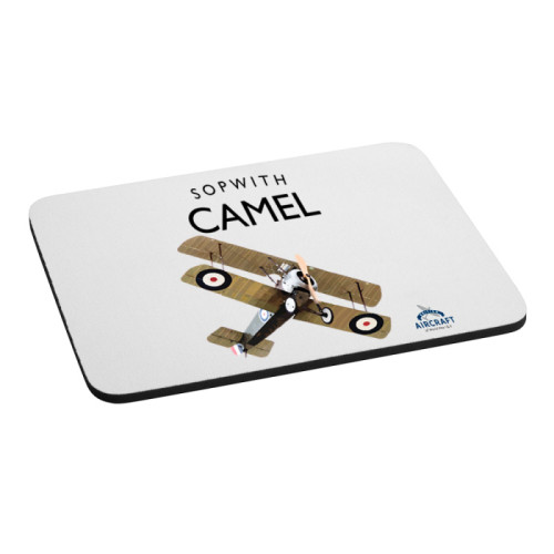 British Aircraft of WWI & WWII Mouse Mat: Sopwith Camel