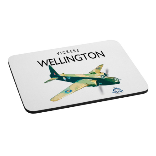 British Aircraft of WWI & WWII Mouse Mat: Vickers Wellington