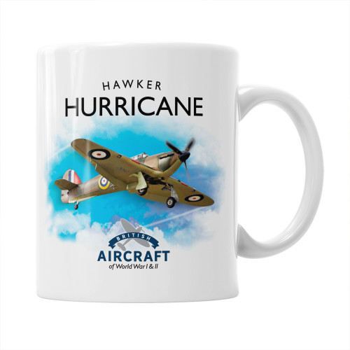 British Aircraft of WWI & WWII Mug: Hawker Hurricane (ind. boxed)