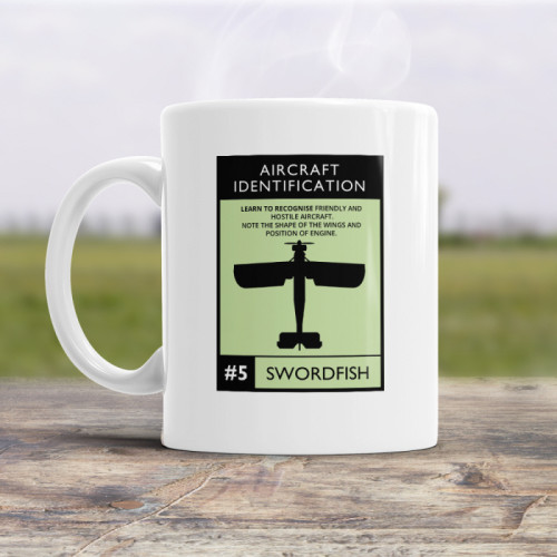 British Aircraft of WWI & WWII Mug: Fairey Swordfish (ind. boxed)