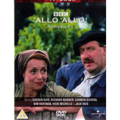Allo Allo Series 3 & 4 DVD (Box Set) (E.O.L.) - SAVE 70% !!