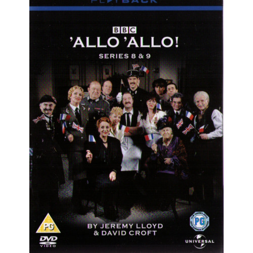 Allo Allo Series 8 & 9 DVD (Box Set) (E.O.L.) - SAVE 70% !!
