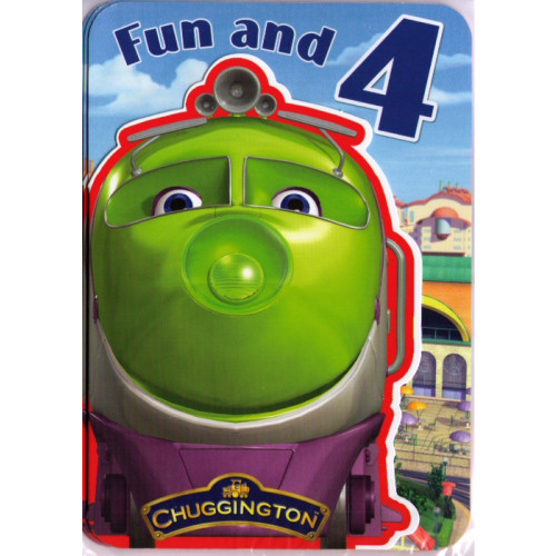 Chuggington Birthday Card - Age 4 (E.O.L.) - SAVE 66% !!