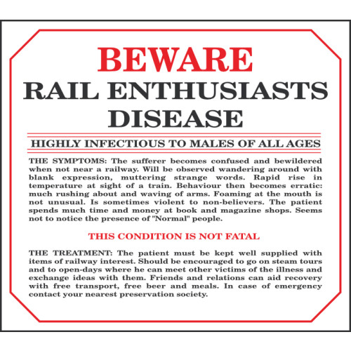 (HIDDEN) Replica E/S: Rail Enthusiast Disease
