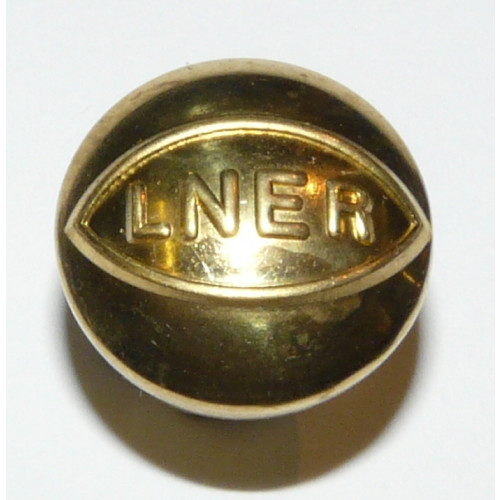 Brass Button (Sm) - LNER (15mm dia)