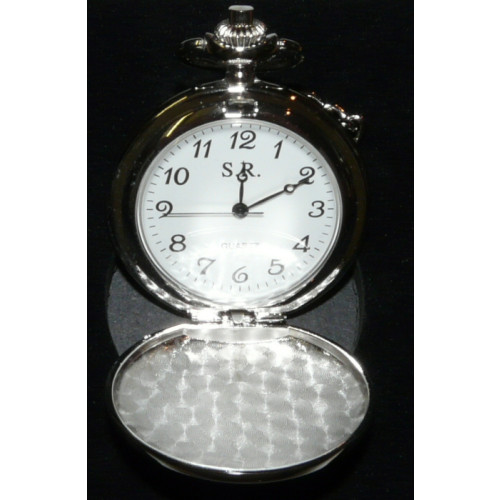 Pocket Watch QA (Silver Tone) - SR (Pres. Box)