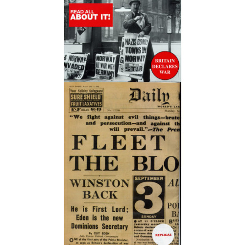 Replica Newspaper: Britain Declares War