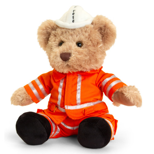 Keel Soft Toy: Pete the P/Way Bear 20cm (full uniform & hard hat)