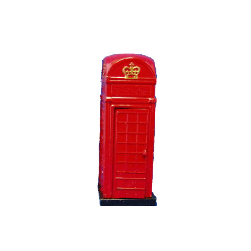 Die Cast Pencil Sharpener (ind. boxed) - Telephone Box (Red)