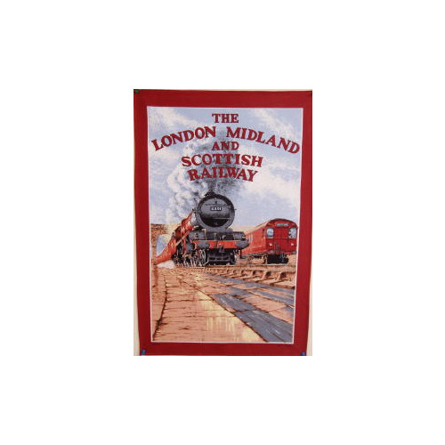 Tea Towel: L.M.S. (in clear hanger bag)