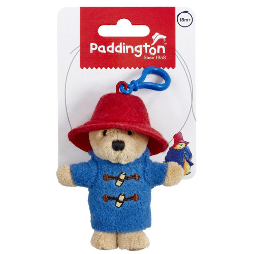Classic Paddington Plush Keychain on Backing Card (8cm) (18 Mths+)