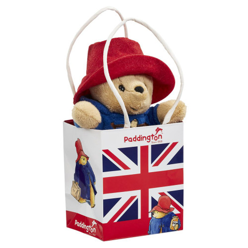 Classic Paddington Plush in Union Jack Bag (13cm) (0 Mths+)