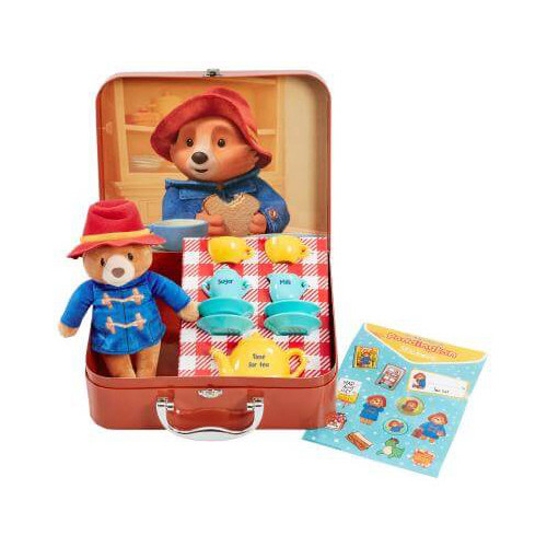 The Adventures of Paddington Tea Set with Stickers (22.6cm) (2+ Yrs)