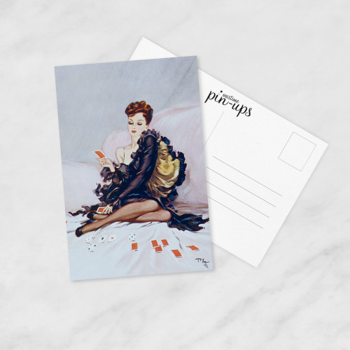 Postcard (Wartime Pin-Ups) - Patience (E.O.L.) - SAVE 15% !!
