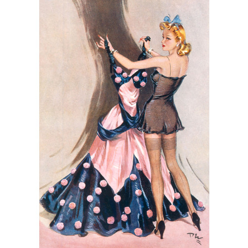 Magnet (Wartime Pin-Ups) - Put Away For The Duration (E.O.L.) - SAVE 15% !!