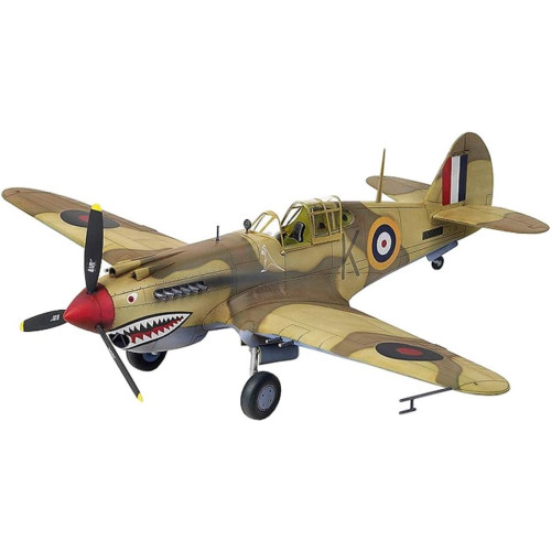 Academy 1:48 Aircraft Kit - British Air Force P-40C Tomahawk IIb "African Ace" Fighter Aircraft (NEW)