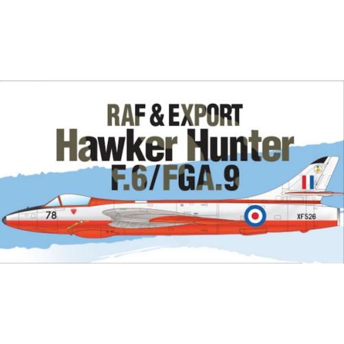 Academy 1:48 Aircraft Kit - Hawker Hunter F.6/FGA.9 (RAF & Export Versions) Fighter Aircraft