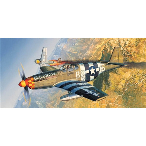 Academy 1:72 Aircraft Kit - USAAF P-51B Mustang Fighter Aircraft
