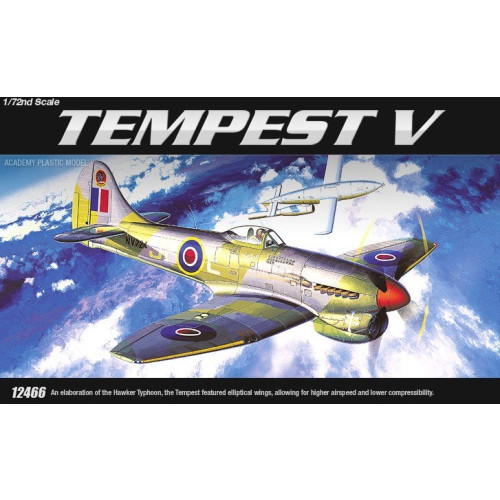 Academy 1:72 Aircraft Kit - British RAF Hawker Tempest V Fighter Aircraft