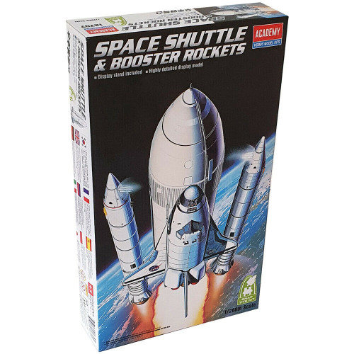 Academy 1:288 Aircraft Kit - NASA Space Shuttle & Booster (14+ YRS)