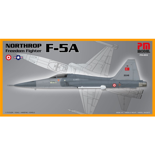 PM Model 1:72 Aircraft Kit - Northrop F-5A Freedom Fighter Aircraft