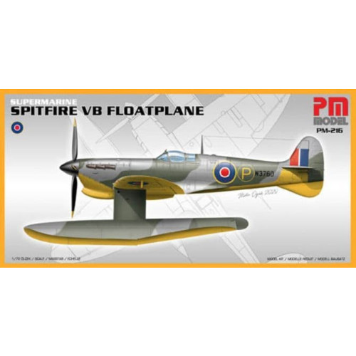 PM Model 1:72 Aircraft Kit - British RAF Supermarine Spitfire VB Floatplane