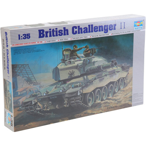 Trumpeter 1:35 Vehicle Kit - British Army Challenger II Main Battle Tank