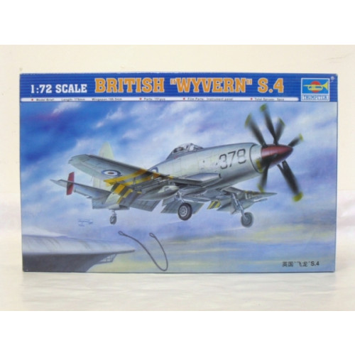 Trumpeter 1:72 Aircraft Kit - British Royal Navy Westland Wyvern S.4 Strike Fighter Aircraft