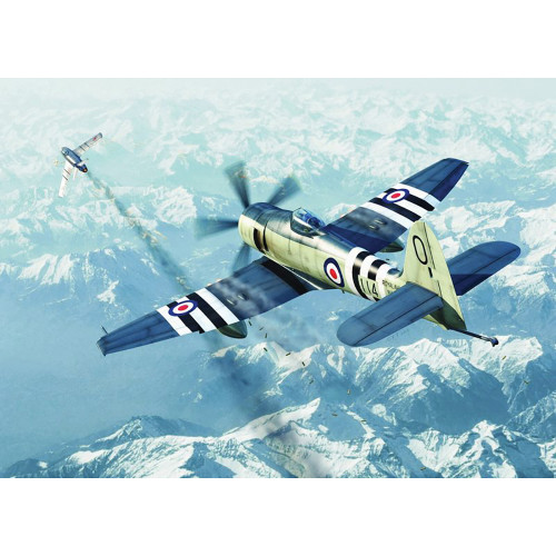 Trumpeter 1:72 Aircraft Kit - British Royal Navy Hawker Sea Fury FB.11 WWII Fighter Aircraft (NEW)