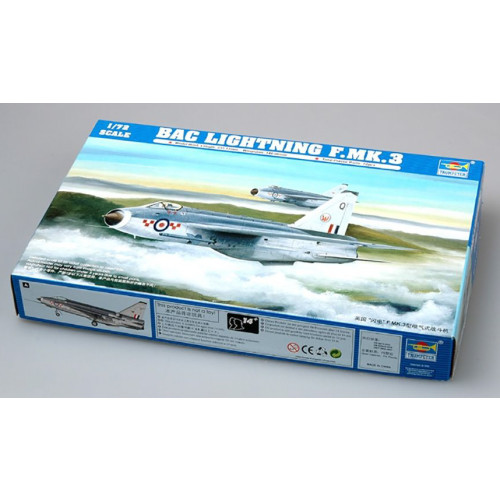 Trumpeter 1:72 Aircraft Kit - British RAF BAC Lightning F.3 Fighter Aircraft (NEW)