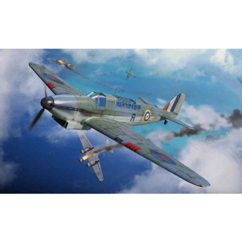 Trumpeter 1:48 Aircraft Kit - British Royal Navy Fairey Fulmar Mk II WWII Fighter Aircraft c.1942