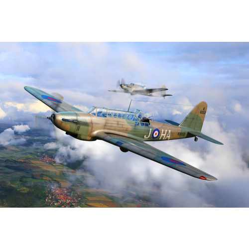 Trumpeter 1:48 Aircraft Kit - British RAF Fairey Battle Mk I WWII Light Bomber Aircraft (NEW)