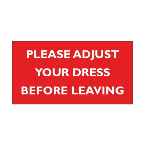 Replica E/S: Please Adjust Your Dress Before Leaving