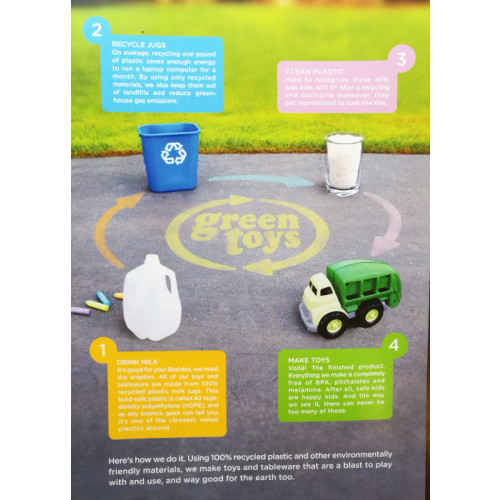 Green Toys Information Cards A4 (E.O.L.)