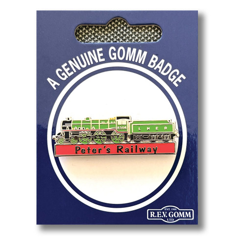 Peter's Railway - Enamel Badge - Fiery Fox / Bongo (carded)