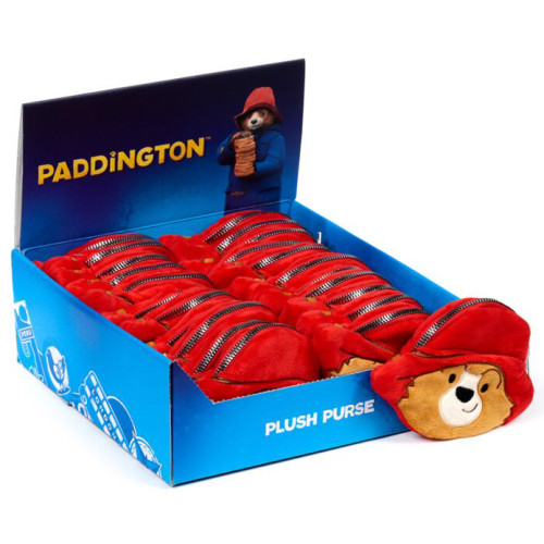 Paddington Bear Plush Mini Change Purse (CDU Qty 24)
