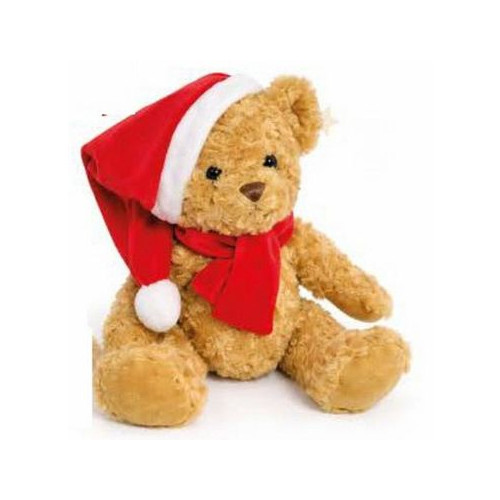 Christmas Bear with Hat & Scarf Plush 25cm (0 MTHS+)