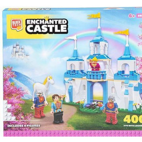 Block Tech Enchanted Castle Kit 400 Pcs (38x32x5.5cm) (6+ YRS) (Due Oct / Nov)