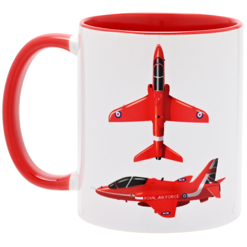 RAF Printed Mug - Red Arrows (boxed)