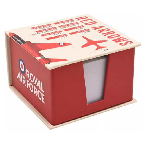 RAF Memo Blok - Red Arrows (70x101x106mm) (boxed) (NEW)