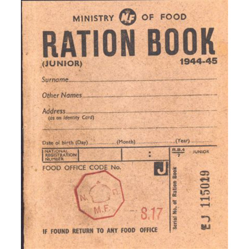 Replica Ration Book (Junior) (WW2)