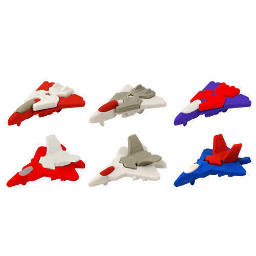 Plane Eraser 5.5cm (6 asstd.) (CDU)